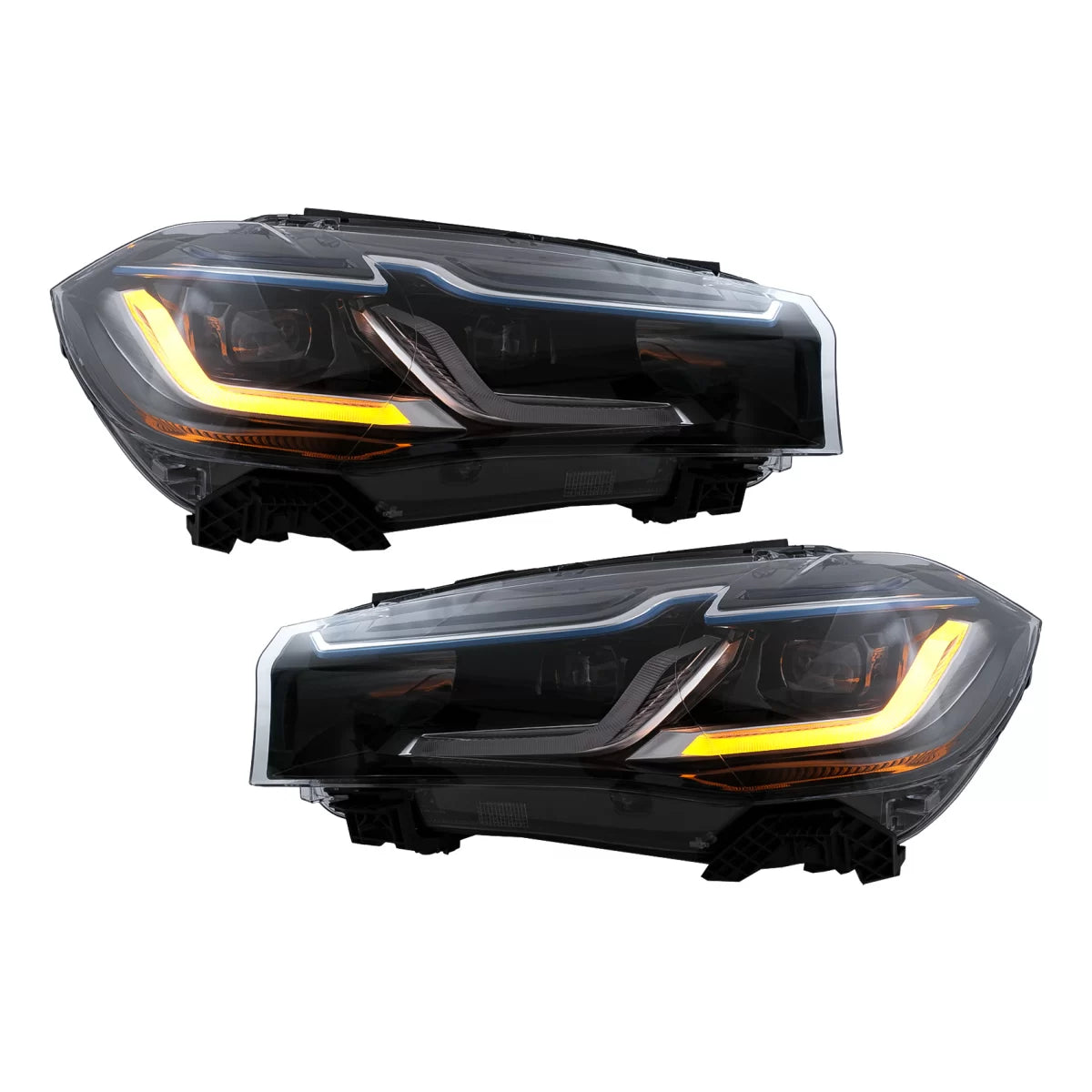 Fari LED Anteriori Conversione da HID a LED per BMW X5 F15 2013-2018 LHD