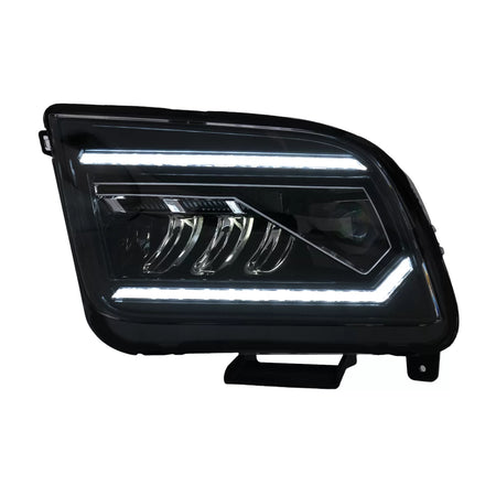 Fari LED Anteriore con Frecce Sequenziali Neri per Ford Mustang V 2005-2009 LHD