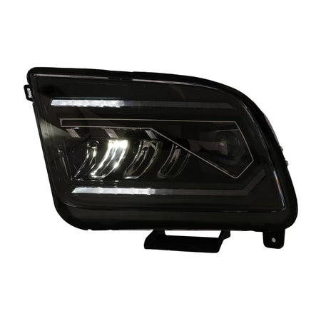 Fari LED Anteriore con Frecce Sequenziali Neri per Ford Mustang V 2005-2009 LHD