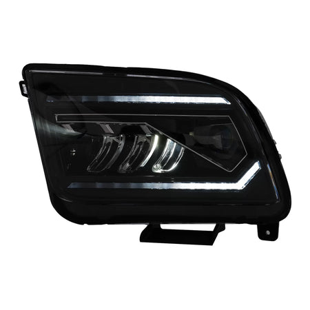 Fari LED Anteriore con Frecce Sequenziali Neri per Ford Mustang V 2005-2009 LHD