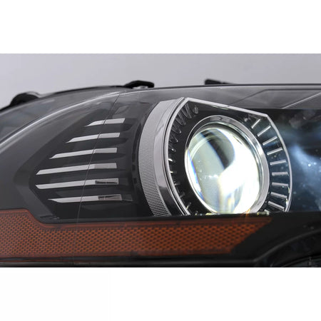 Fari LED Anteriori con Luci Diurne Rgb e Frecce Dinamiche per Ford Mustang Vi