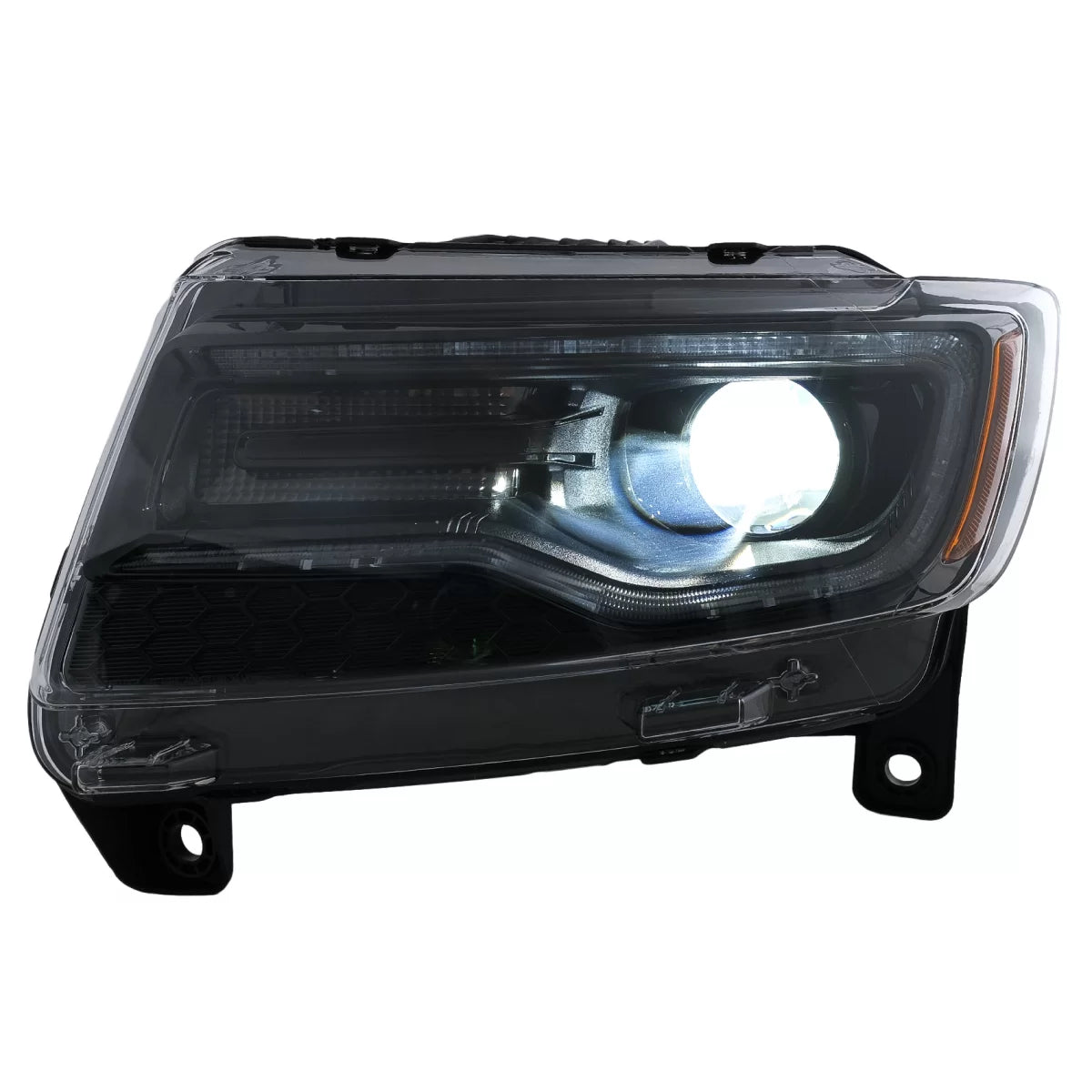 Fari Anteriori LED con Indicatori Dinamici per Jeep Grand Cherokee Iv WK2