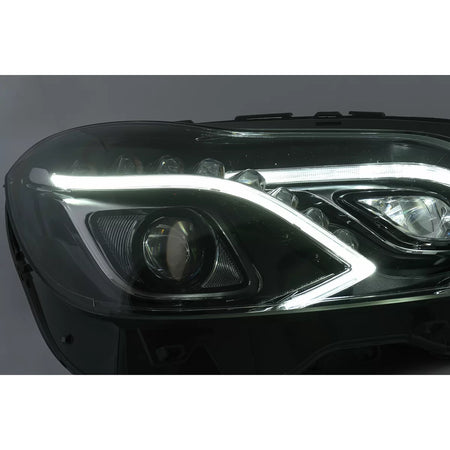 Fari LED Anteriori con Xenon per Mercedes Classe E W212 Facelift 2013-2016