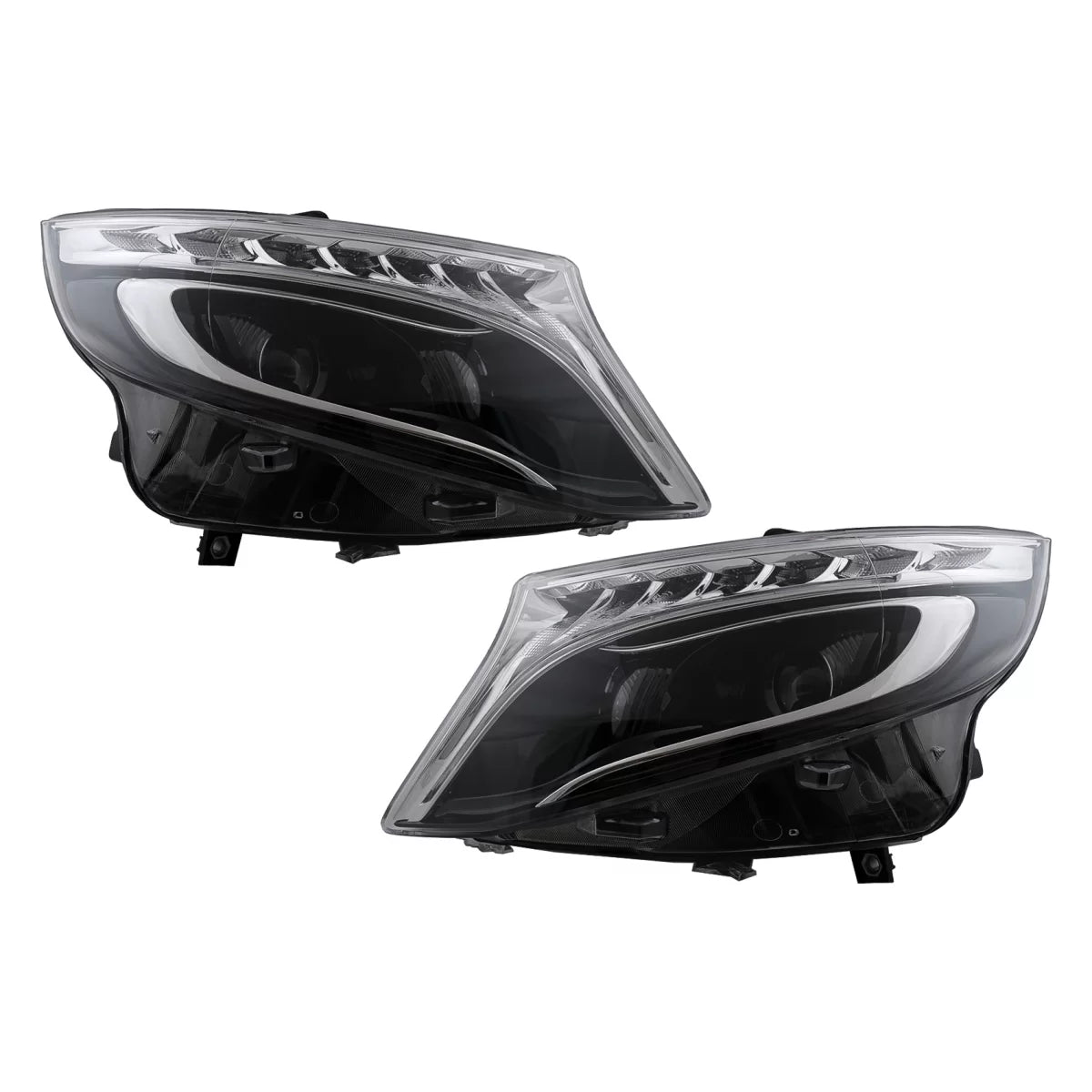 Fari a LED Anteriori Sinistri per Mercedes Classe V Vito W447 2014-2017 LHD