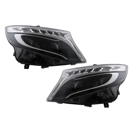 Fari a LED Anteriori Sinistri per Mercedes Classe V Vito W447 2014-2017 LHD