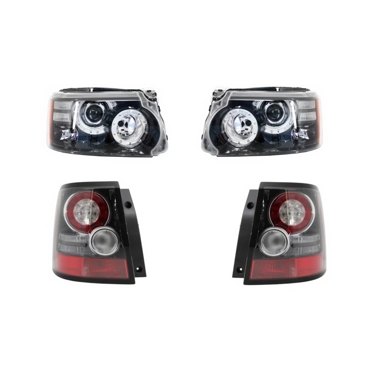 Fari LED Anteriori e Posteriori per Range Rover Sport L320 2009-2013 Facelift
