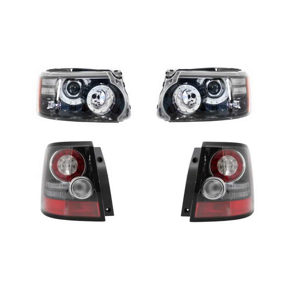 Fari LED Anteriori e Posteriori per Range Rover Sport L320 2009-2013 Facelift
