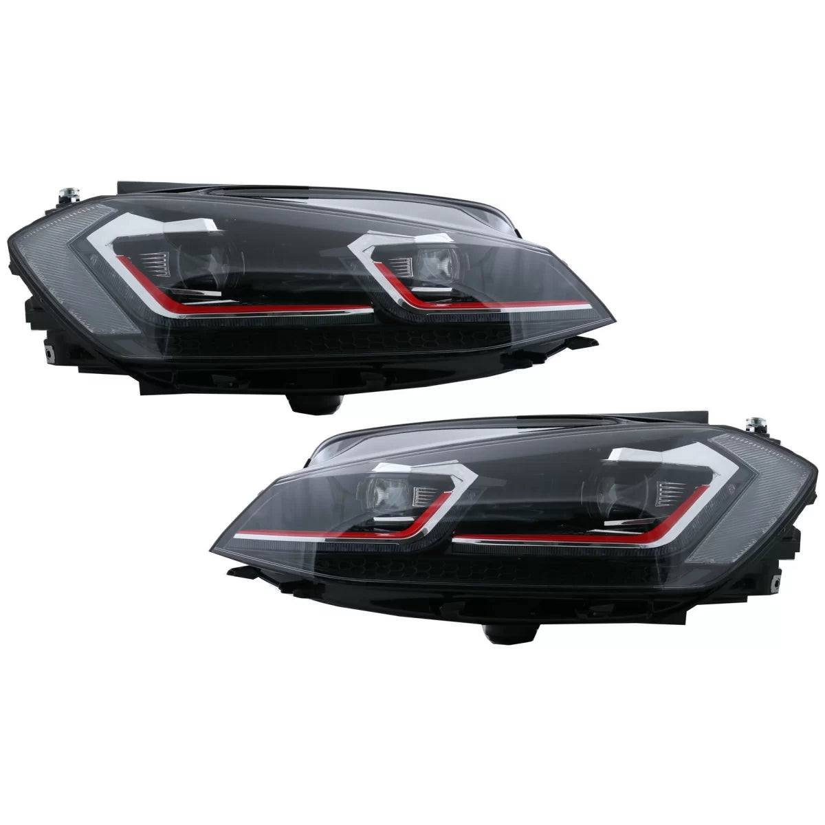 Fari LED Anteriori con Frecce Dinamiche VW Golf 7.5 Vii Facelift 2017-up