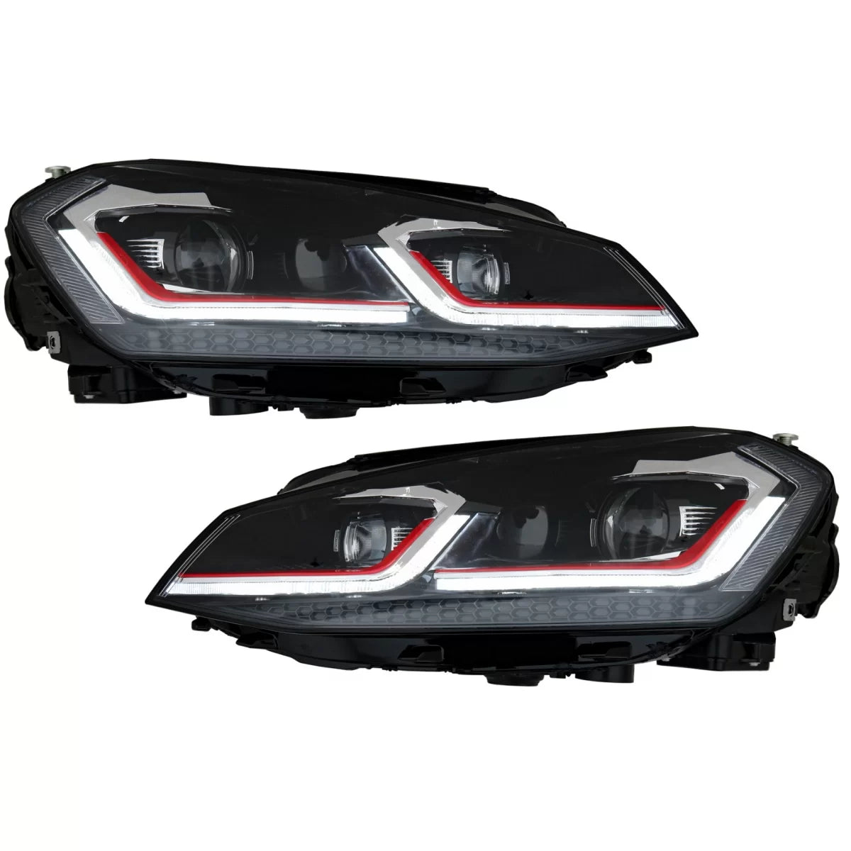 Fari LED Anteriori con Indicatori Dinamici Sequenziali per Volkswagen Golf 7