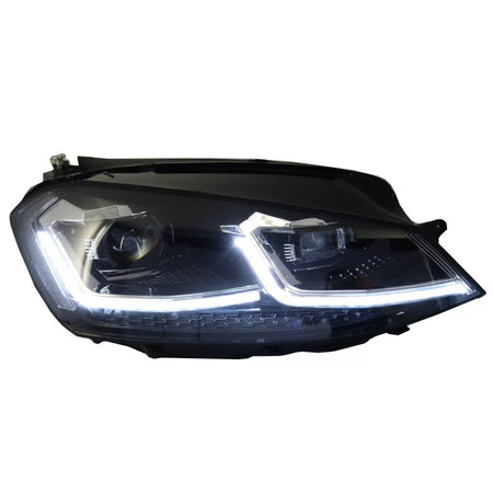 Fari LED Anteriori con Frecce Dinamiche VW Golf 7 Vii 2012-2017 Facelift G7.5