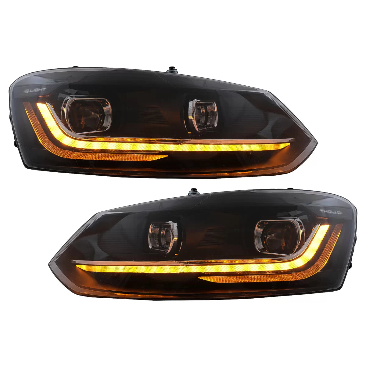 Fari LED Anteriori con Frecce Dinamiche VW Polo 6R 6C 2010-2017