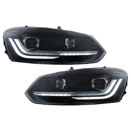 Fari LED Anteriori con Frecce Dinamiche VW Polo 6R 6C 2010-2017