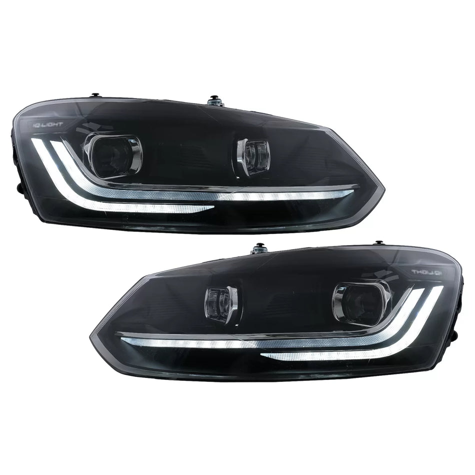 Fari LED Anteriori con Frecce Dinamiche VW Polo 6R 6C 2010-2017