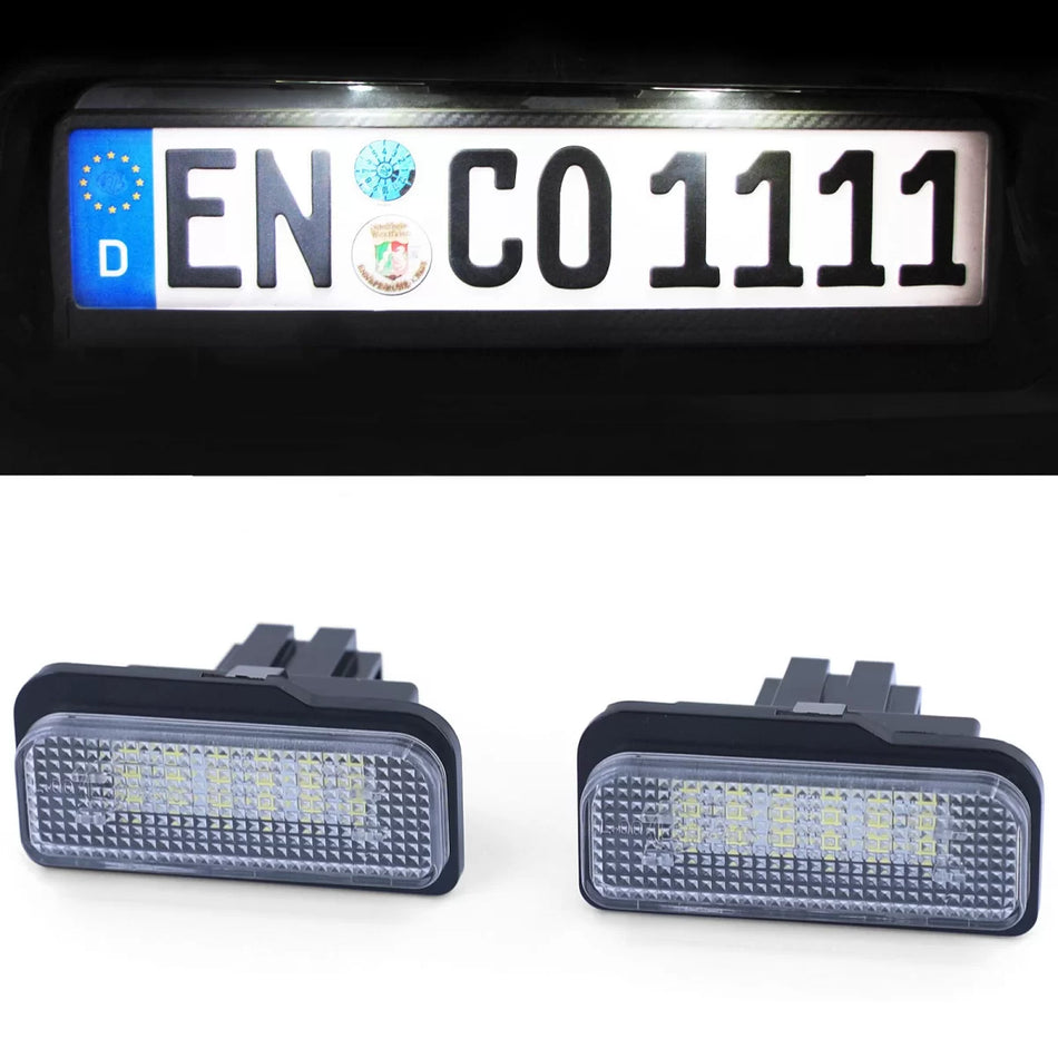 Lampada Targa LED Bianco 6000k per Mercedes C219 R171 W211 W203