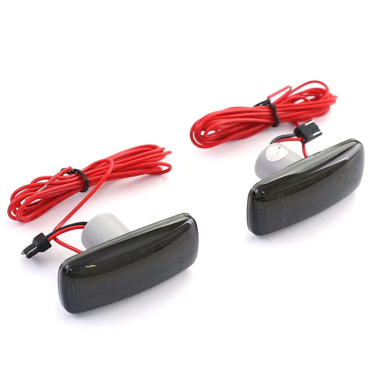 Frecce Laterali LED Nere per Jeep Liberty 08-12 Grand Cherokee 3 05-10