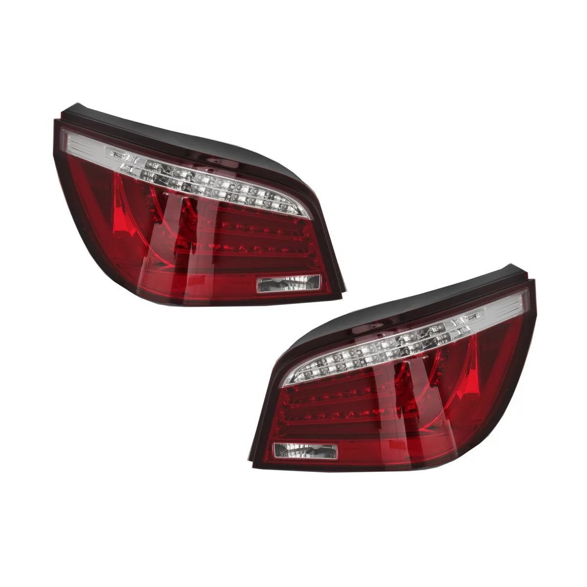 Fanali Posteriori LED Rossi Bianchi per BMW Serie 5 E60 2003-2007