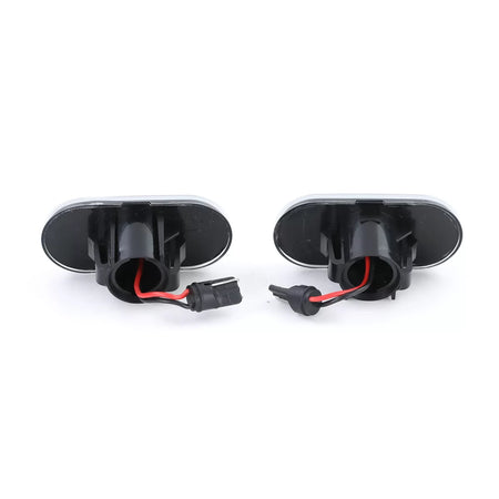 Indicatori Laterali LED Vetro Trasparente Nero per Smart Fortwo 453 dal 2014