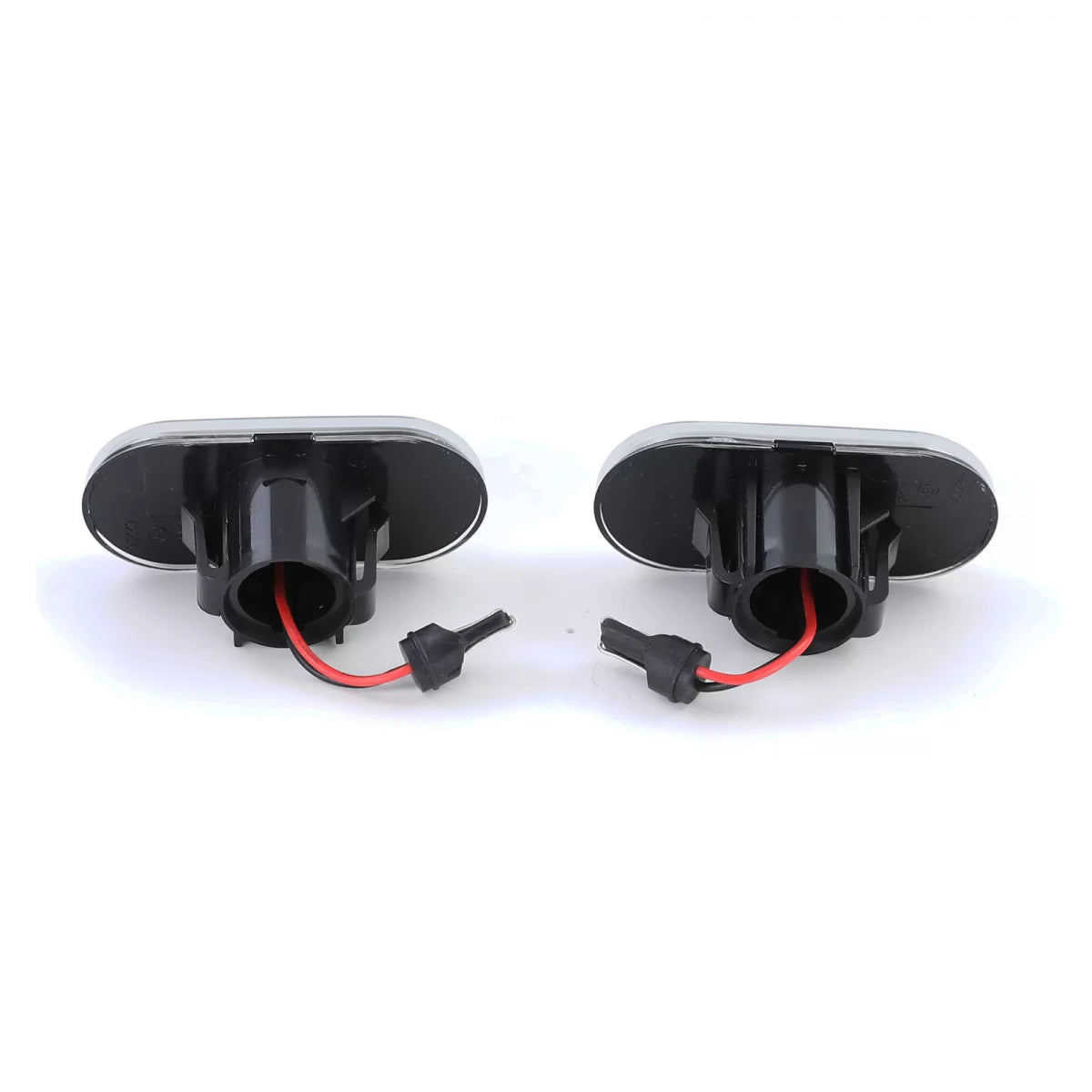 Indicatori Laterali LED Vetro Trasparente Cromato per Smart Fortwo 453 dal 2014