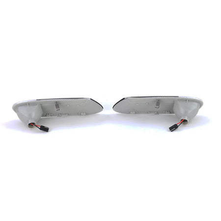 Indicatori Laterali LED Argento Nero per Mini One Cooper S F55 F56 F57 2014-2021