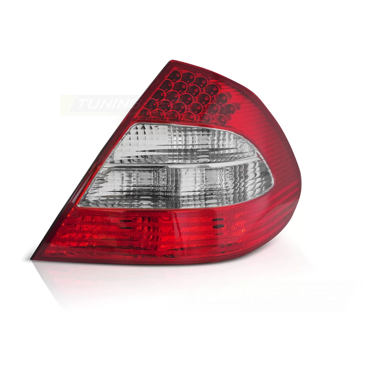 Fanale Posteriore LED Rosso Bianco Destro per Mercedes W211 06-09 4D
