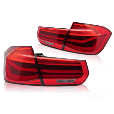 Fanali Posteriori LED Rosso Sinistro e Destro per BMW Serie 3 F30 2011-2018