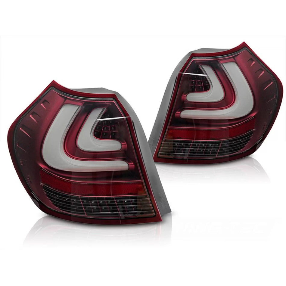 Fanali Posteriori LED Rosso Set Dx e Sx per BMW Serie 1 E87 2004-2007