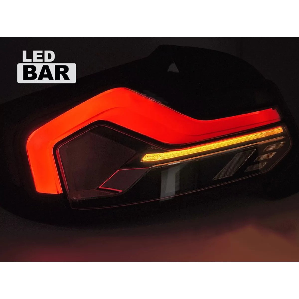 Fanali Posteriori LED Rosso Fumé Sinistro e Destro per BMW Serie 2 F22 F23