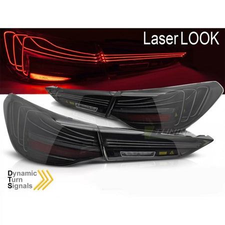 Fanali Posteriori LED con Base Fumé per BMW Serie 4 G22 Coupe G23 Cabrio