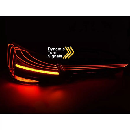 Fanali Posteriori LED con Base Fumé per BMW Serie 4 G22 Coupe G23 Cabrio