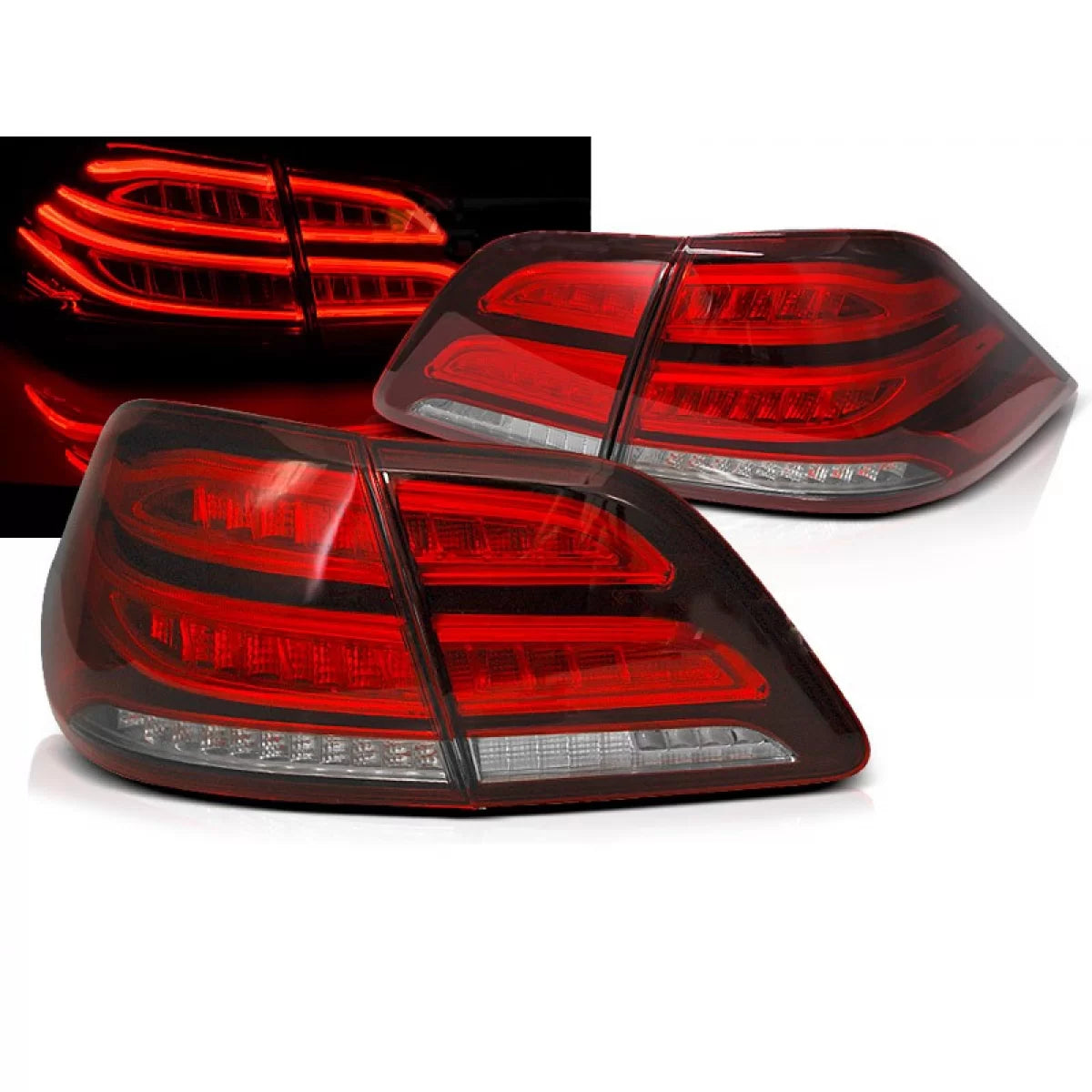 Fanali Posteriori LED Rosso e Bianco per Mercedes Classe M W166 2011-2015