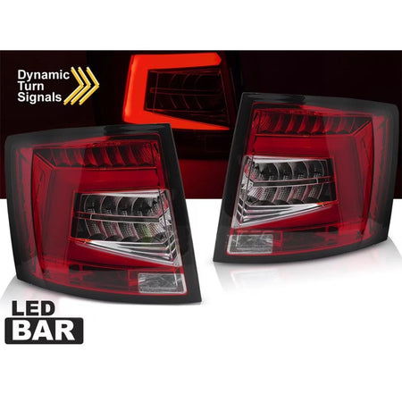 Fanali Posteriori LED Rosso Set Dx e Sx per Skoda Octavia Combi 2012-2020