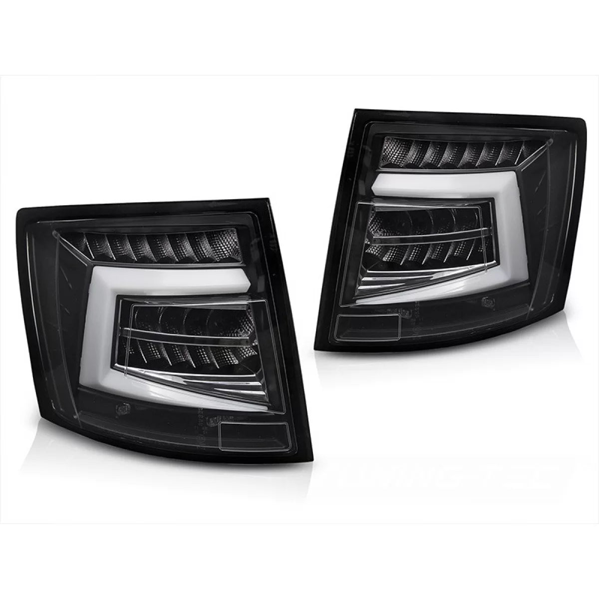 Fanali Posteriori LED Neri Dx e Sx per Skoda Octavia Combi 2012-2020