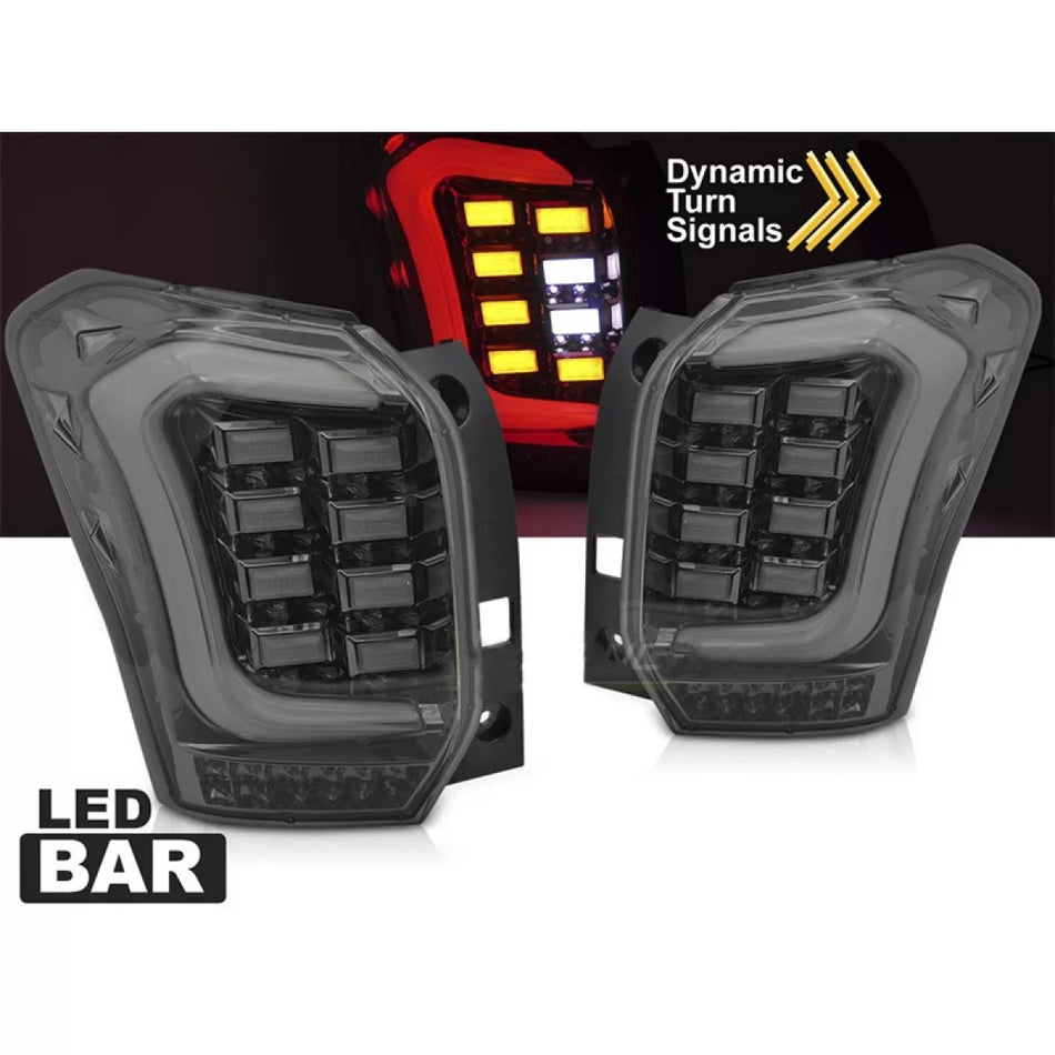 Fanali Posteriori LED con Base Fumé per Subaru Forester 2013-2018 Dx e Sx