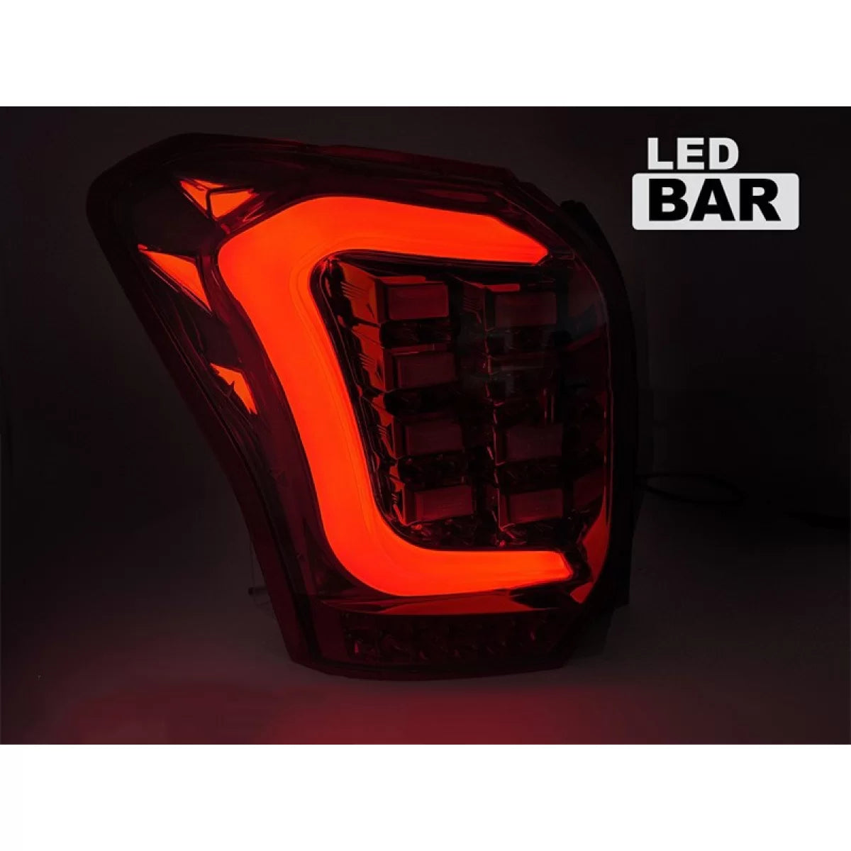 Fanali Posteriori LED con Base Fumé per Subaru Forester 2013-2018 Dx e Sx