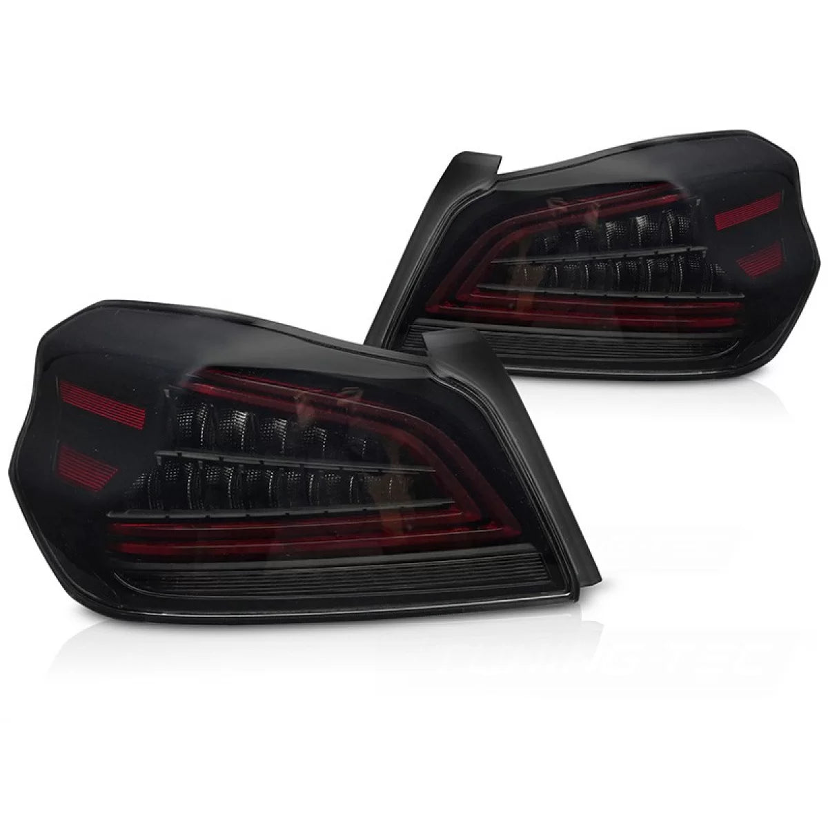Fanali Posteriori LED Fume Set Sinistro e Destro per Subaru Wrx 2014-2021