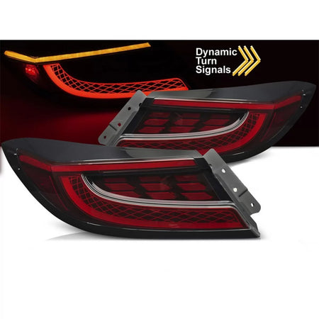 Fanali Posteriori LED Rosso Set Sinistro e Destro per Toyota GR86 dal 2021