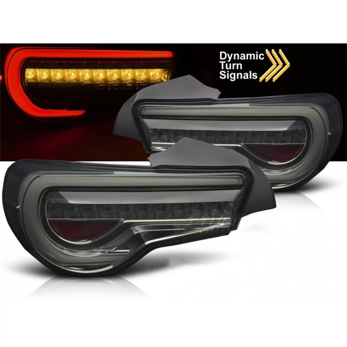 Fanali Posteriori LED Fumé Sinistro e Destro per Toyota GT86 2012-2021