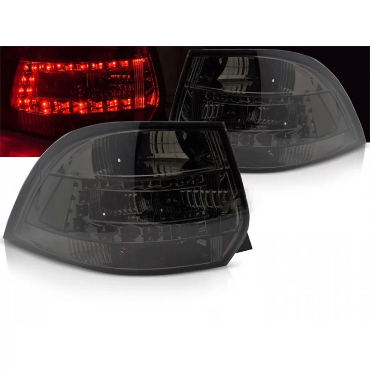 Fanali Posteriori LED con Base Fumé per Volkswagen Golf V Vi 2007-2013 Station