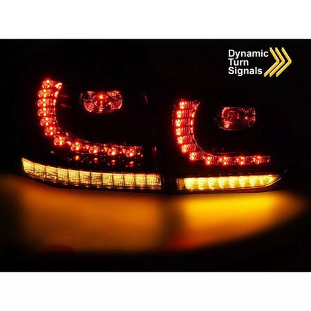 Fanali Posteriori LED Rossi Fumé Sinistro e Destro per Volkswagen Golf Vi
