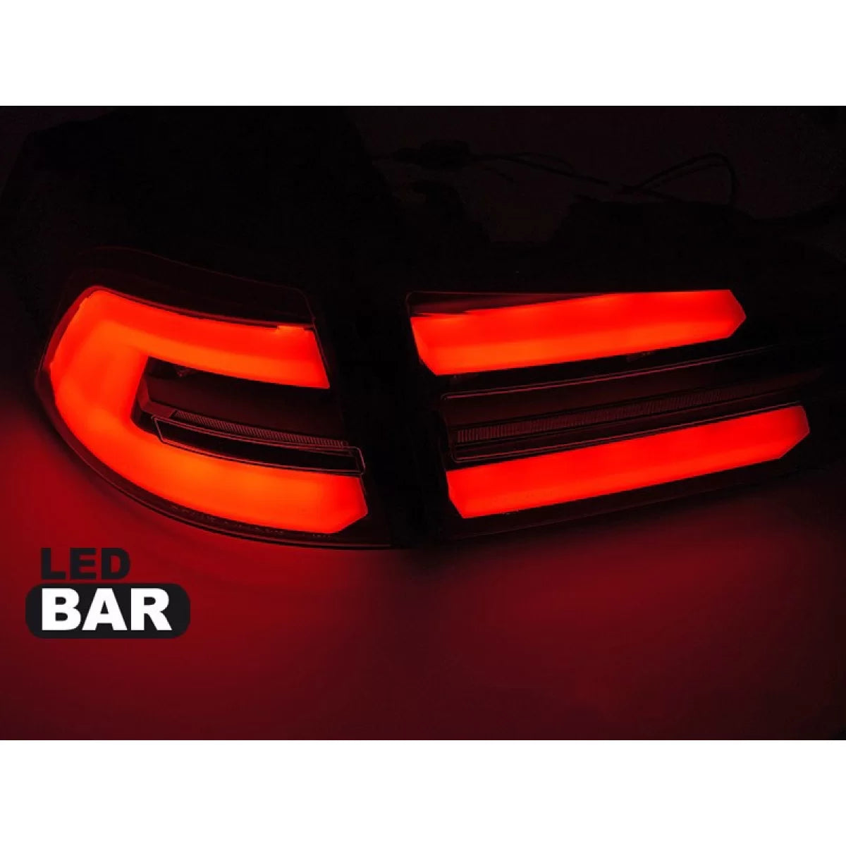 Fanali Posteriori LED con Base Fumé per Volkswagen Golf Vii Sw 2013-2017