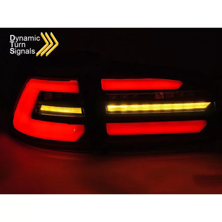 Fanali Posteriori LED con Base Fumé per Volkswagen Golf Vii Sw 2013-2017