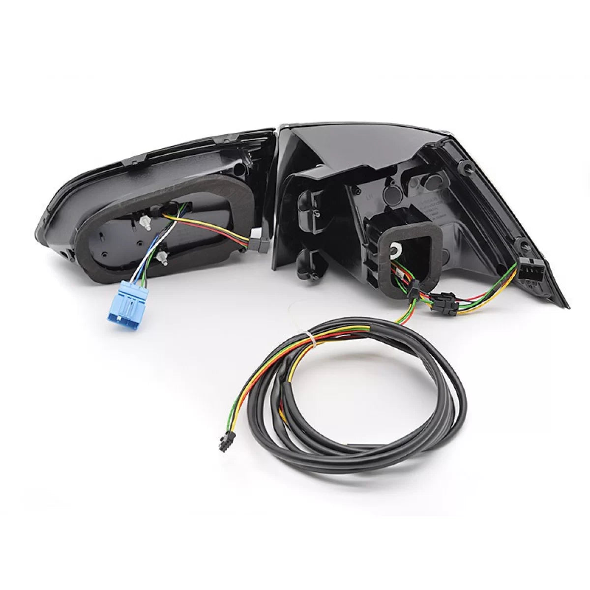 Fanali Posteriori LED Neri Dx e Sx per Volkswagen Golf Vii Station 2017-2019