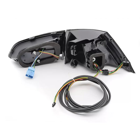 Fanali Posteriori LED Neri Dx e Sx per Volkswagen Golf Vii Station 2017-2019