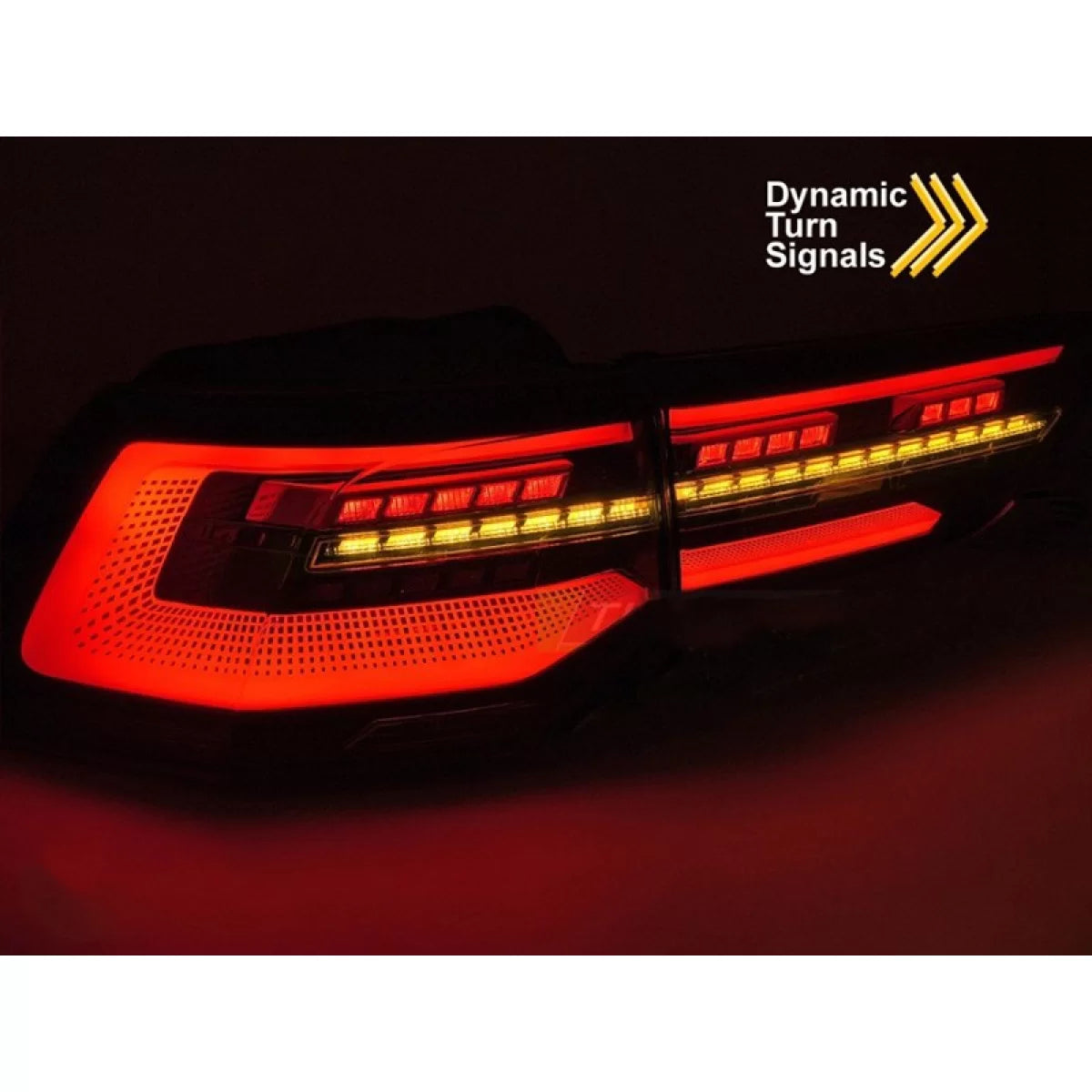 Fanali Posteriori LED con Base Fumé Sinistro e Destro per Volkswagen Golf