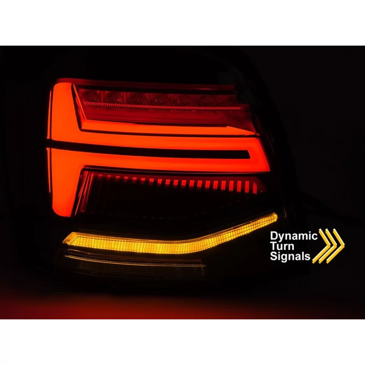 Fanali Posteriori LED Rosso Set Sinistro e Destro per Volkswagen Polo 2009-2017