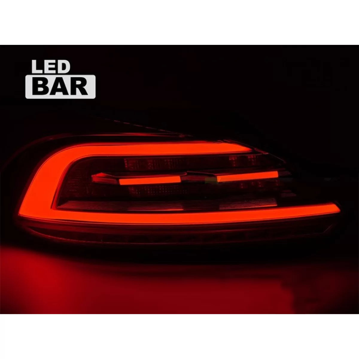 Fanali Posteriori LED Rosso Set Dx e Sx per Volkswagen Scirocco 2008-2014
