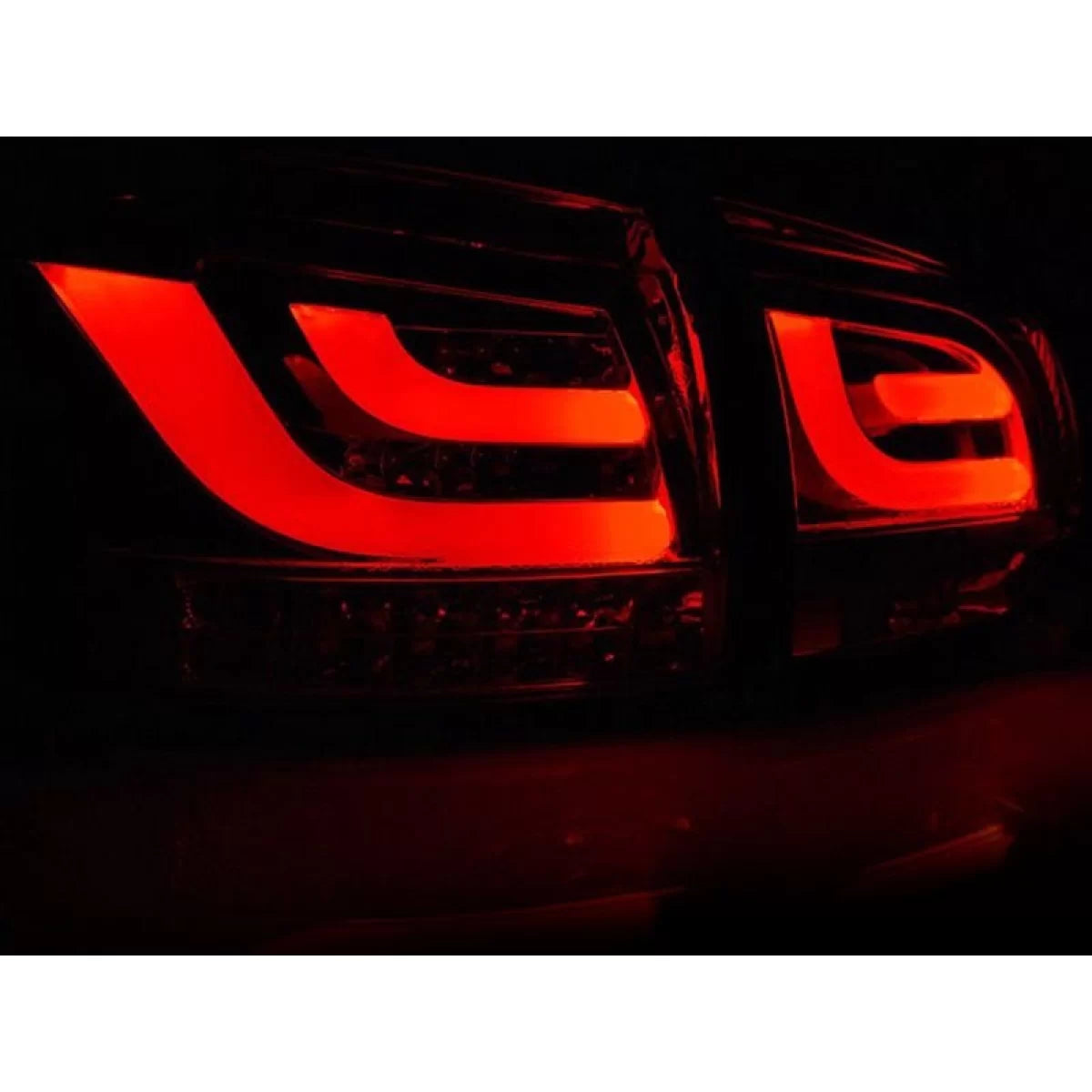 Fanali Posteriori LED Rosso e Base Fumé per Volkswagen Golf 6 2008-2012 Dx Sx