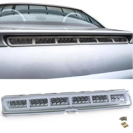 Fanali Posteriori LED con Terza Luce Stop Rossa Trasparente per Mercedes SLK