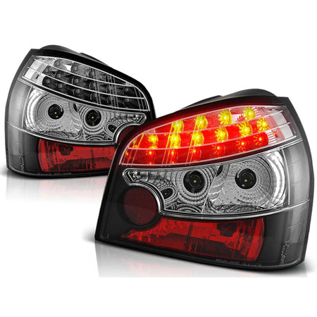 Fanali Posteriori LED Neri per Audi A3 08.96-08.00