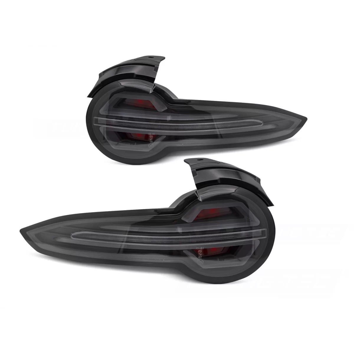 Fanali Posteriori LED Neri Sequenziali per Mazda MX5 Nd 15-23